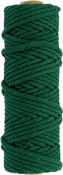 Cuerda de algodón negro Artemio 4mm