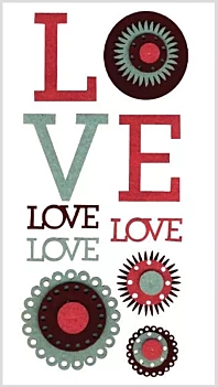 Felt complements, Love 13070013