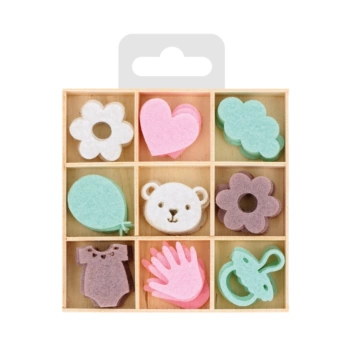 Artemio Die-cuts de filetro Naissance pink