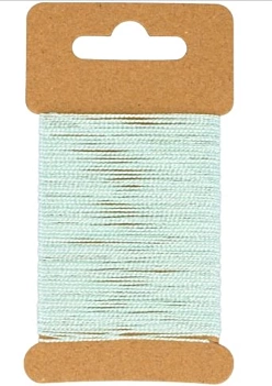 Artemio Glitter waxed thread Mint 