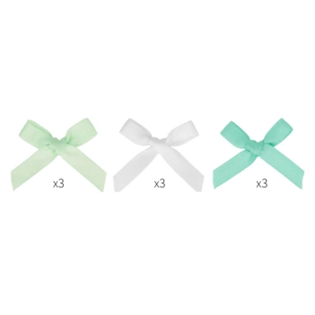 Artemio Set 9 green bows 