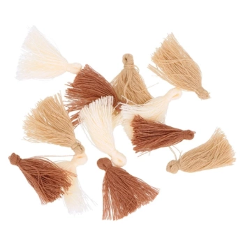 Artemio Set 12 tassels Beige