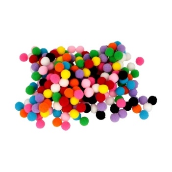 Artemio Set 250 pompoms 1cm