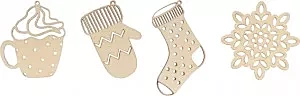 Die-Cut de Madera Cozy Artemio

