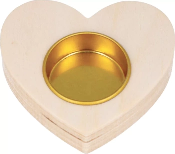 Espejo de madera Corazón Artemio