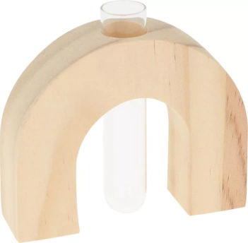 Portavelas de madera Botánica Artemio