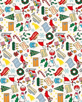 Papel historia de Navidad Tassotti