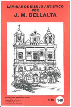 Láminas de dibujo artístico por J.M. Bellalta 147 Paisaje IV