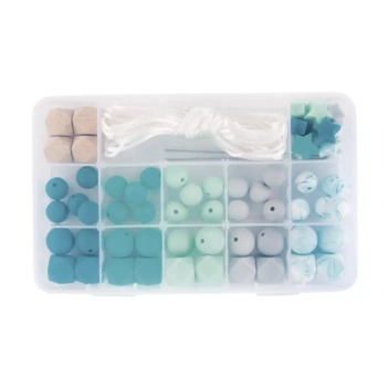 Rayher Mint Silicone Make-up Case