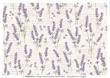 Papel Fantasia di Lavanda Fiorito Tassotti