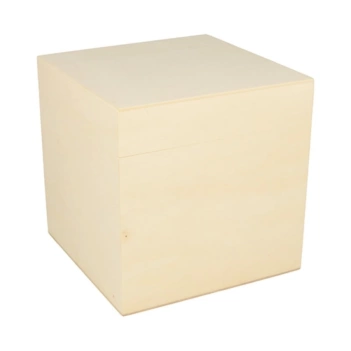 Artemio Wooden box Cube