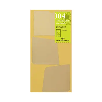 Pocket Stickers Refill 004, Traveler's Company