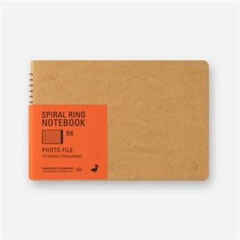 Spiral Notebook Photo Album Traveler's Company B6