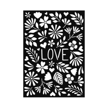 Artemio Love stencil templates A4