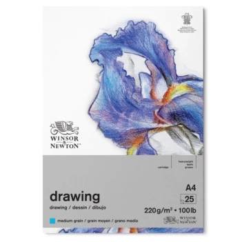 Bloc dibujo grano medio Winsor and Newton A4 220g/m²