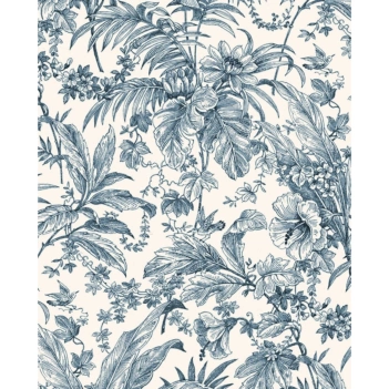 Carta Foglie Blu Tassotti