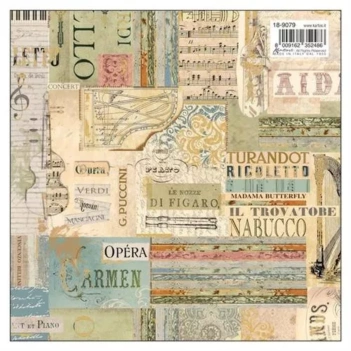Papel Lyrics Scores Kartos 49,5x68cm

