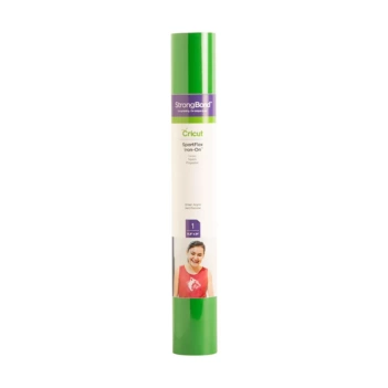 SUPER DEAL **30%** Cricut Vinyl Iron On Thermotransferable SportFlex Green Apple 30x60cm