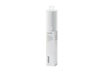 SUPER DEAL **40%** Cricut Maker/Explore Iron-On Vinyl Glitter White 30x48cm