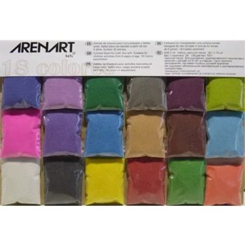 Arenart Set de 18 Arenas de Colores Arenart