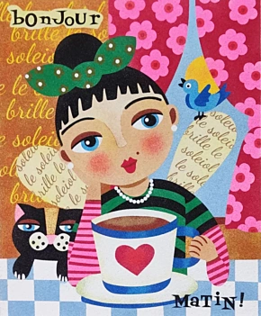 Arenart Kit Pintar con Arenas de Colores Bonjour Matin Arenart 38x46cm