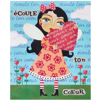 Arenart Kit Pintar con Arenas de Colores Ecoute Couer Arenart 38x46cm