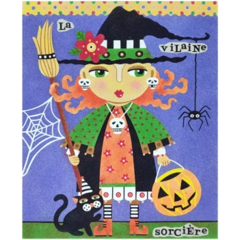 Kit Pintar con Arenas de Colores La Vilaine Sorciere Arenart 38x46cm