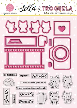 SUPER DEAL **30%** Elena Roche Dies and Stamps Click Camera 