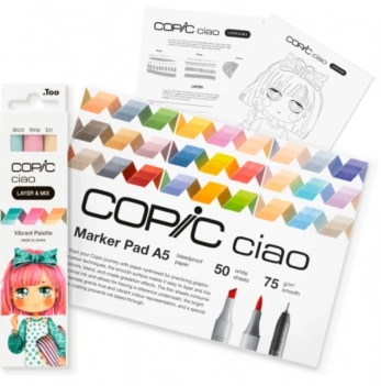 Vibrant Palette Layer &amp; Mix Copic Ciao Starter Set