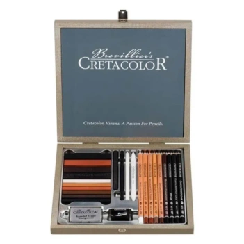 Passion Box - Set para dibujar y esbozar 25 piezas Cretacolor
