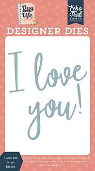 SUPER DEAL **30%** Echo Park Day In The Life Nº2 Dies I Love You Script 