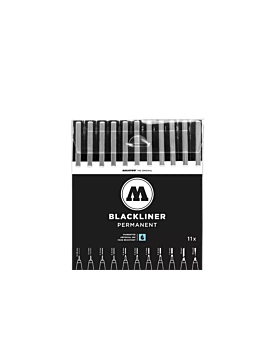 Set de 13 rotuladores Blackliner Molotow