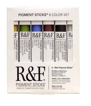 Set 6 Barras de pigmento al óleo Introductory R&F 38ml