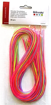Hilos para Scoubidous Fluorescent Artemio
