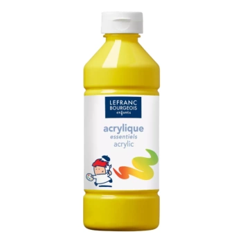 Pintura Acrílica Infantil Amarillo Lefranc and Bourgeois 500ml
