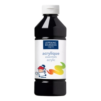 Pintura Acrílica Infantil Negro Lefranc and Bourgeois 500ml