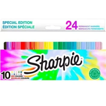 Sharpie Special Set 24 Permanent Bullet Fine Point Markers