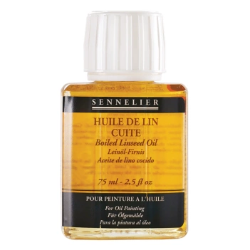 Óleo de linhaça cozido Sennelier 75ml