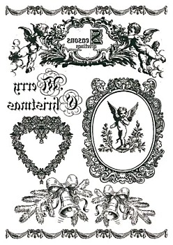 SUPER DEAL **40%** Stamperia Angeles Transfer