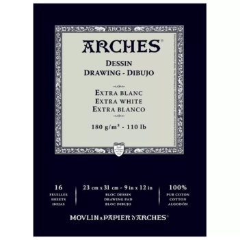 Álbum de Esbozo Verjurado 105g/m² Arches 23x31cm