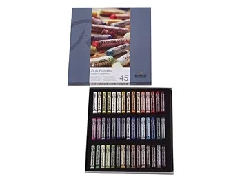 Rembrandt 45 pastels tendres, serti sélection générale traditionnelle 300C45