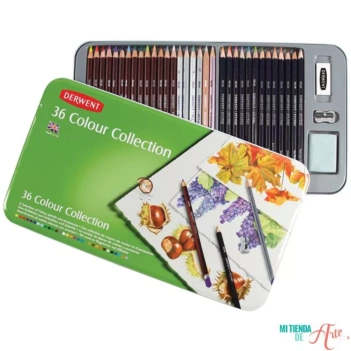 Caja metálica 36 piezas Colour Collection