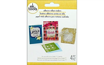 SUPER DEAL **40%** EK Tools Adhesive Vellum Paper for Curvy Cutter 