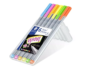 Rotulador calibrado pigment liner Gris Staedtler 0,5mm