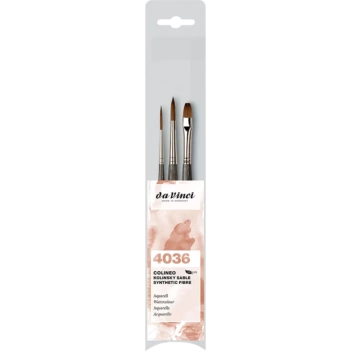 Da Vinci Colineo Set mit 3 Aquarellpinseln