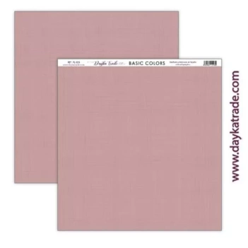 Dayka Trade Set 5 papers PL-033 Dark Pink fabric texture effect 30x30cm
