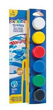 Set 24 Témperas Sólidas Temperello Carioca