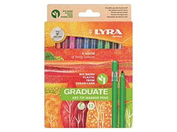 Set 24 rotuladores Art Tip Graduate Lyra