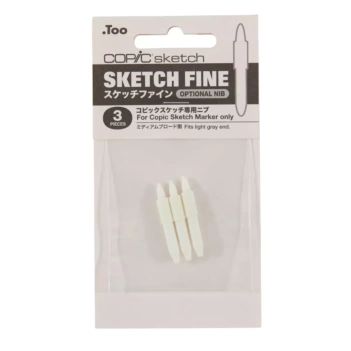 Set of 3 nibs for Copic Sketch Fine markers