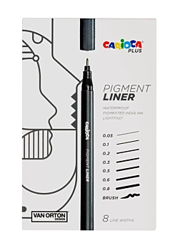 Carioca Plus Set 8 Pigment Liner 